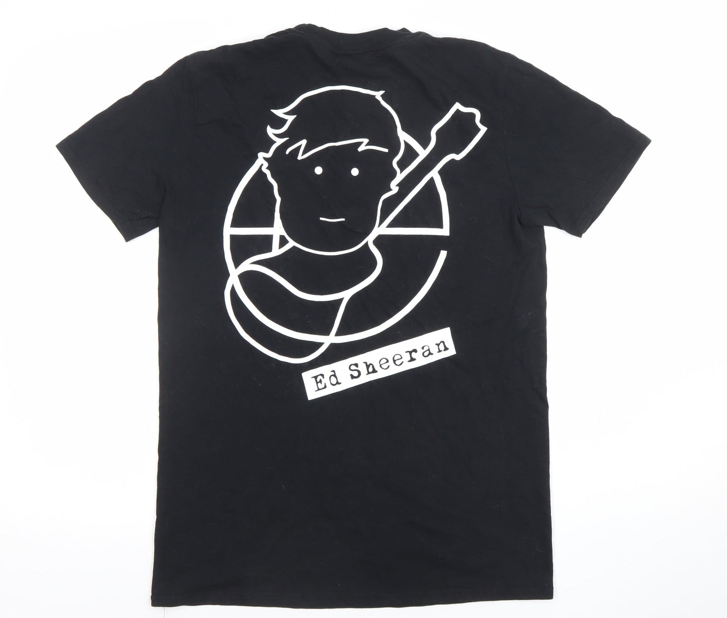 Ed Sheeran Men's Black Medium Graphic Band T-Shirt 2018 Cotton Crew Neck