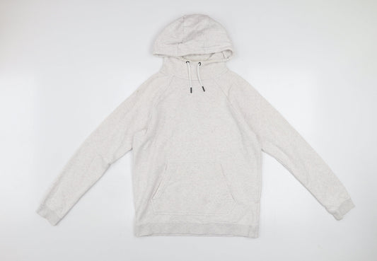 Nike Men's Grey Pullover Hoodie Small Regular Fit Fleece