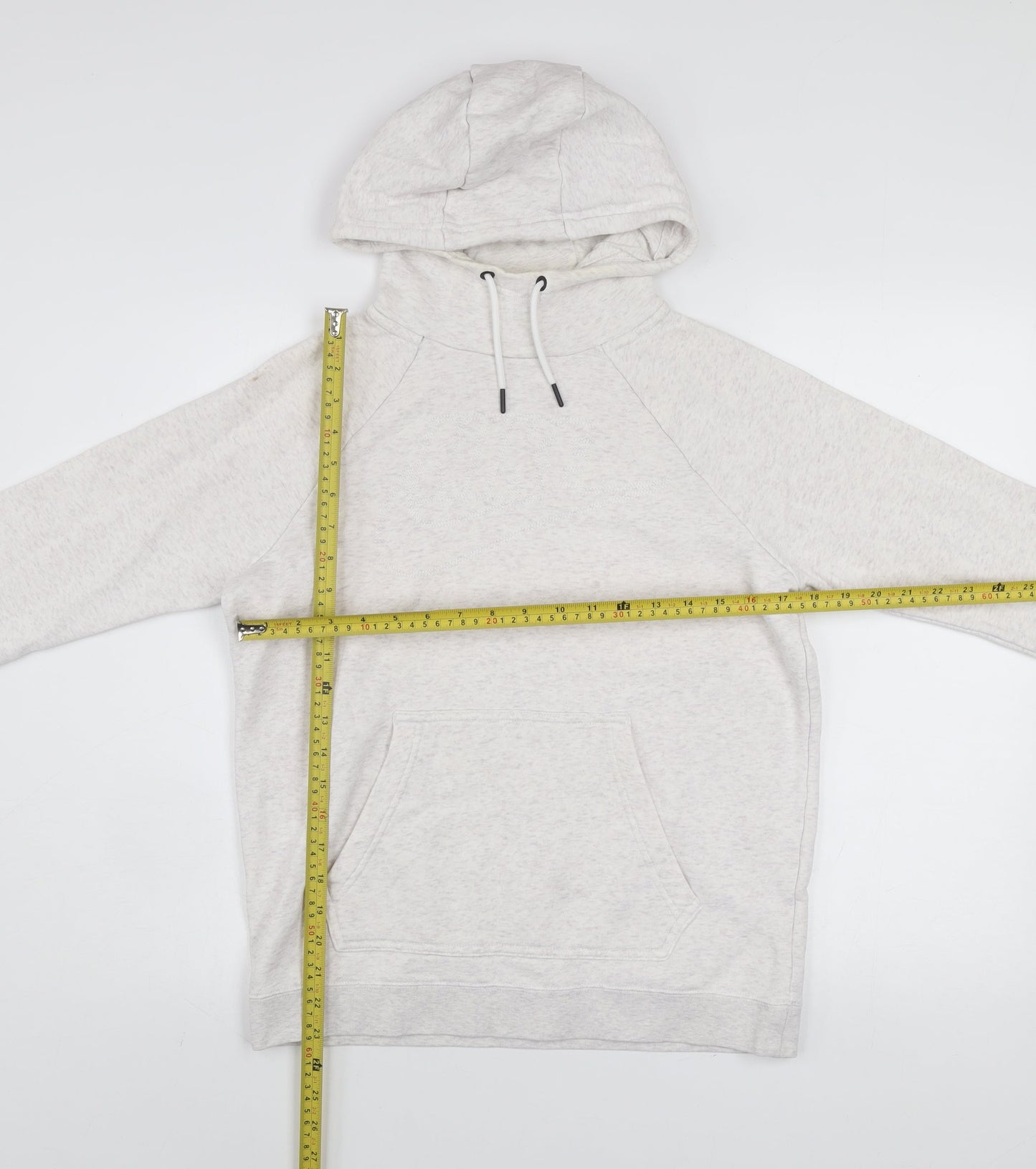 Nike Men's Grey Pullover Hoodie Small Regular Fit Fleece