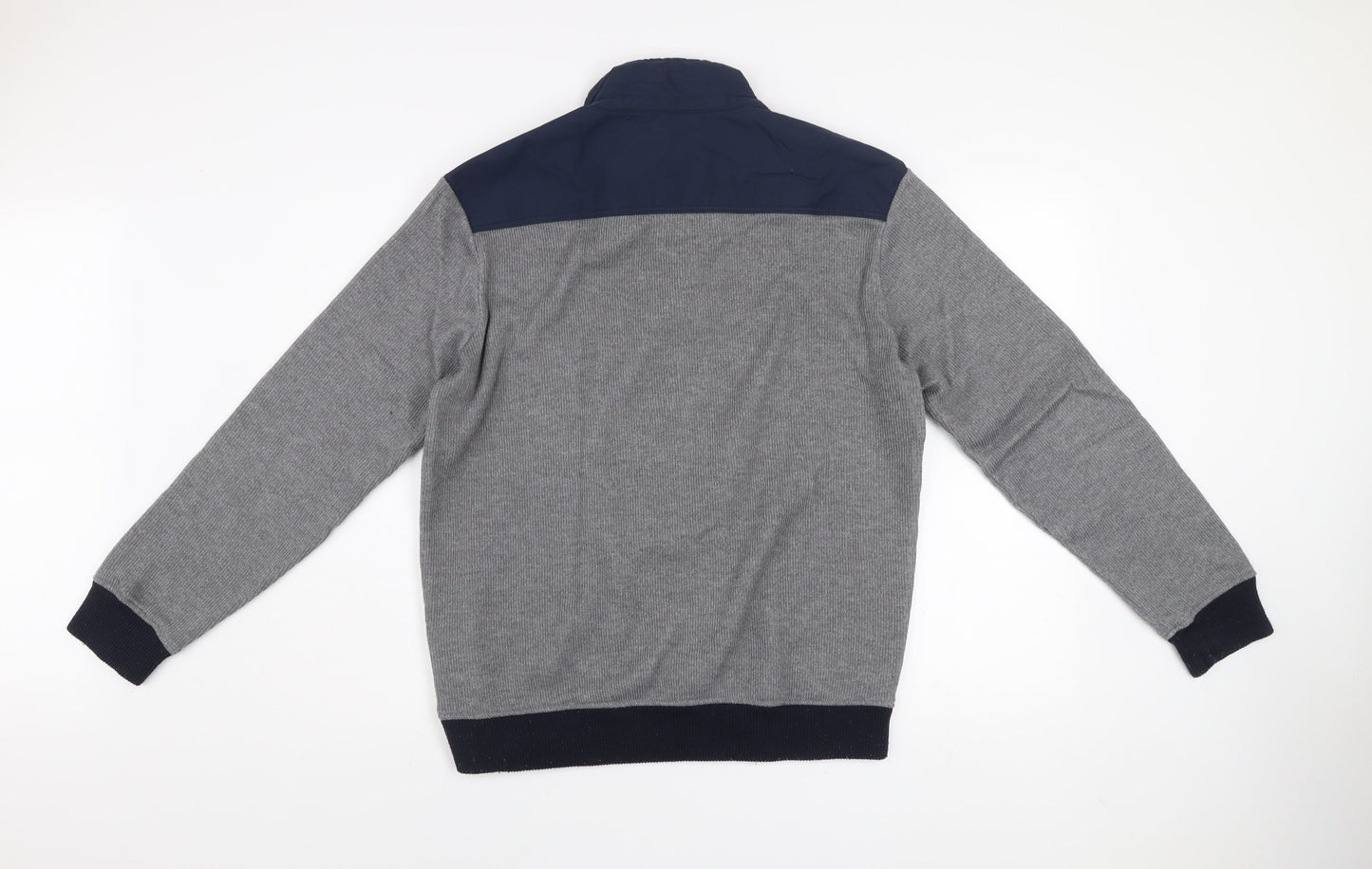Decathlon Men’s Grey XL Henley Sweatshirt Outdoor Pullover