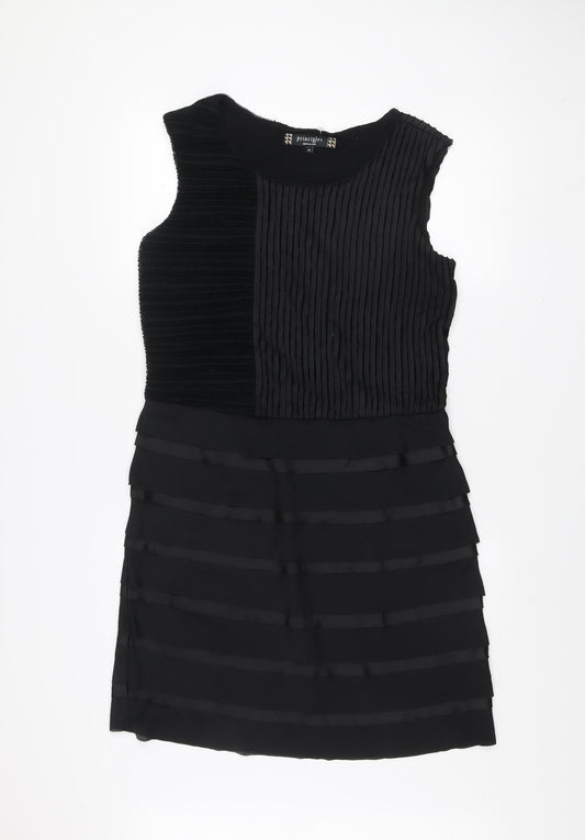 Principles by Ben de Lisi Womens Black Sleeveless Sheath Dress Size 14