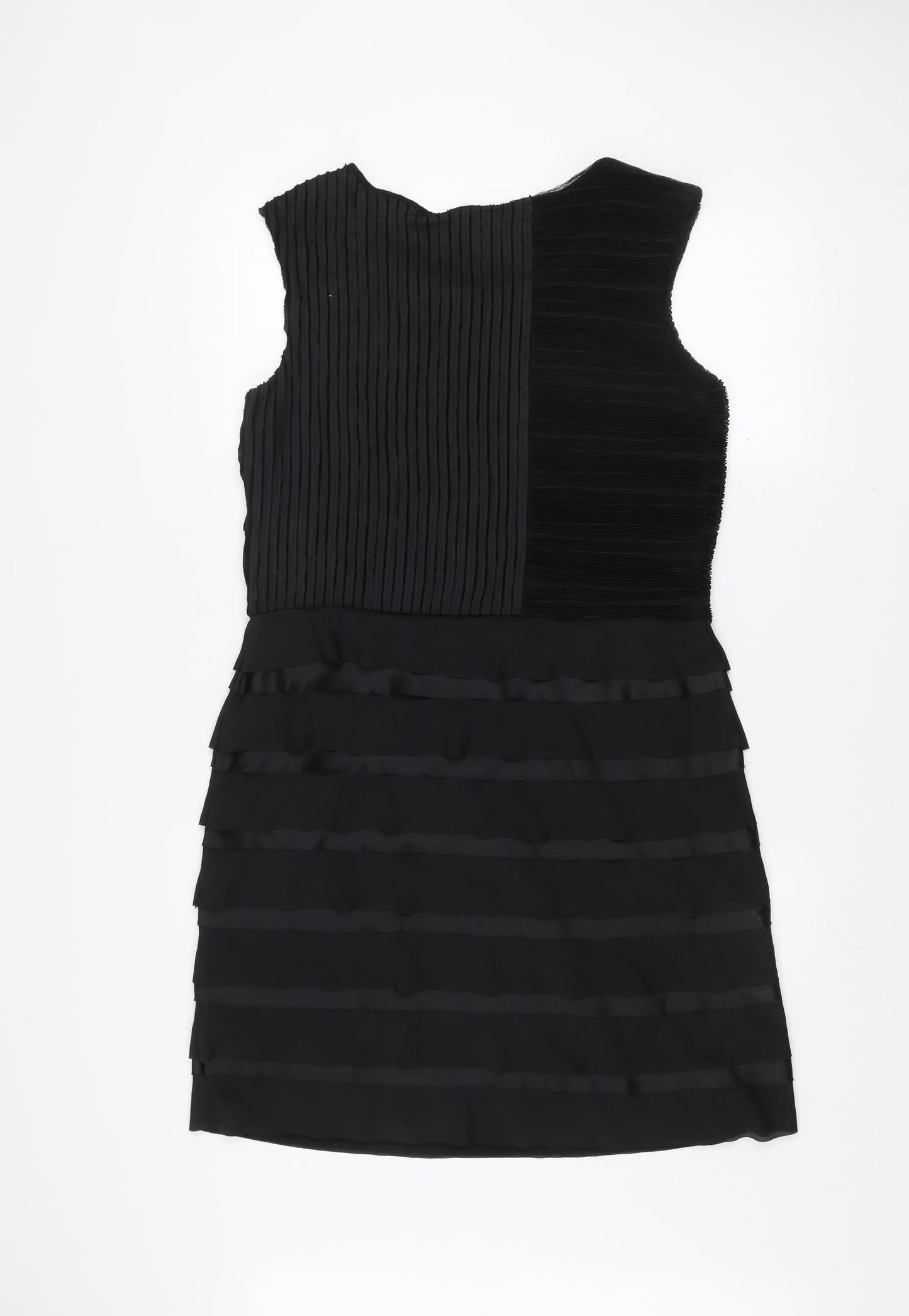 Principles by Ben de Lisi Womens Black Sleeveless Sheath Dress Size 14