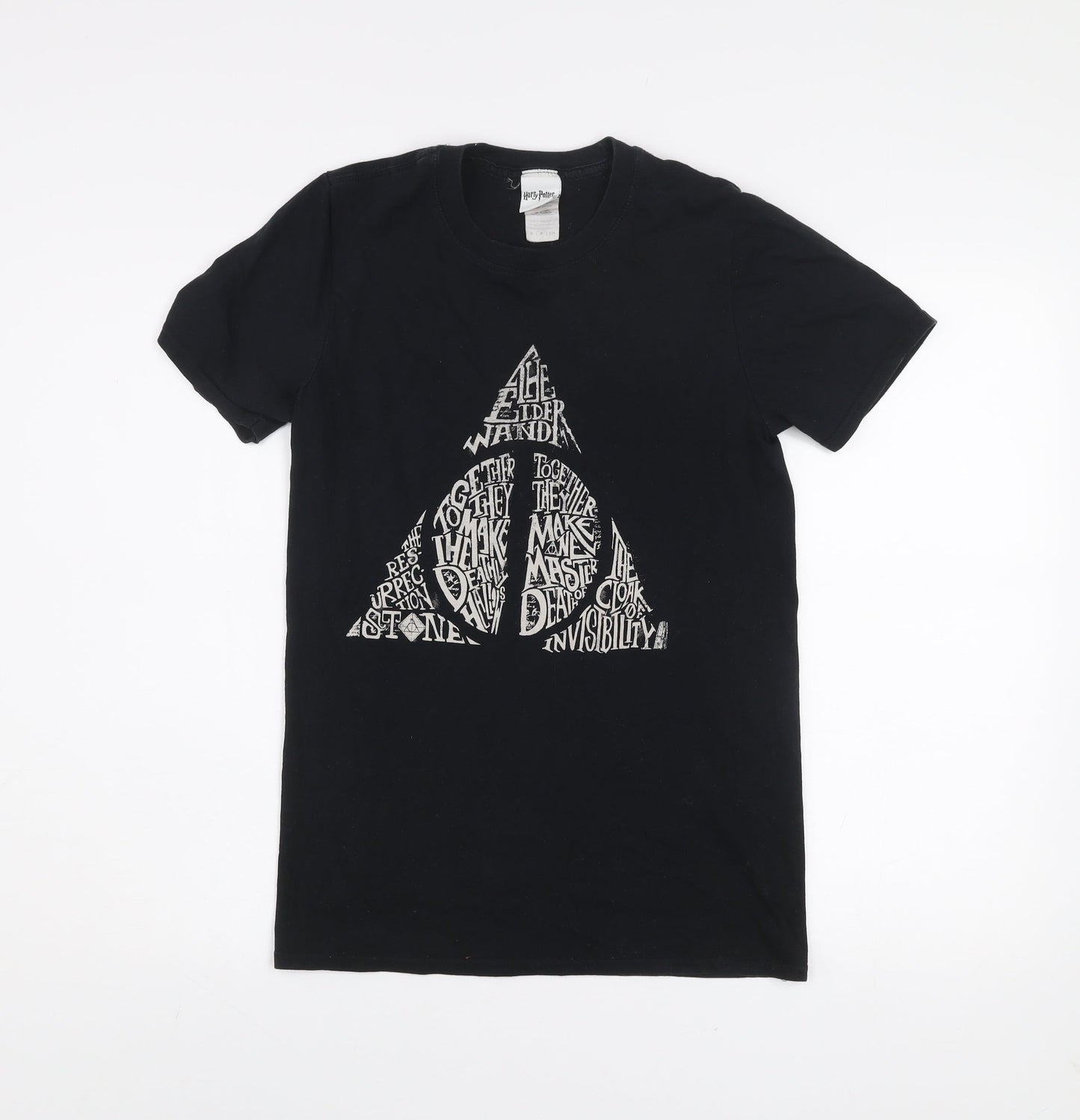 Harry Potter Black Men's Small Graphic Movie T-Shirt