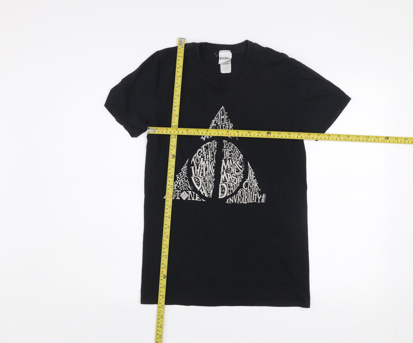 Harry Potter Black Men's Small Graphic Movie T-Shirt