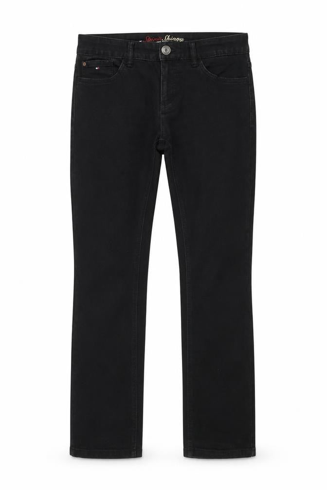 Tommy Hilfiger Women’s Black Skinny Jeans Size 6R Cotton Blend Denim