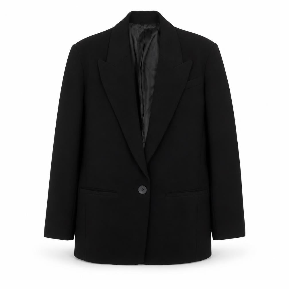 Zara Men's Black Slim Fit Blazer S Classic Mid-Length Jacket