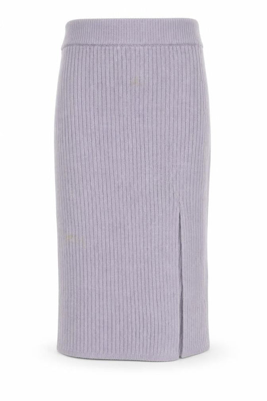 Hollister Women’s Purple Knit Ribbed Midi Skirt XS Ultra High Rise