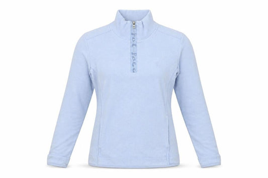 FatFace Women Blue Size 8 1/4 Zip Pullover Sweatshirt