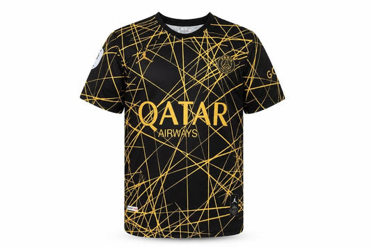 Jordan PSG Men's Black Football Jersey T-Shirt Size M Athletic Fit