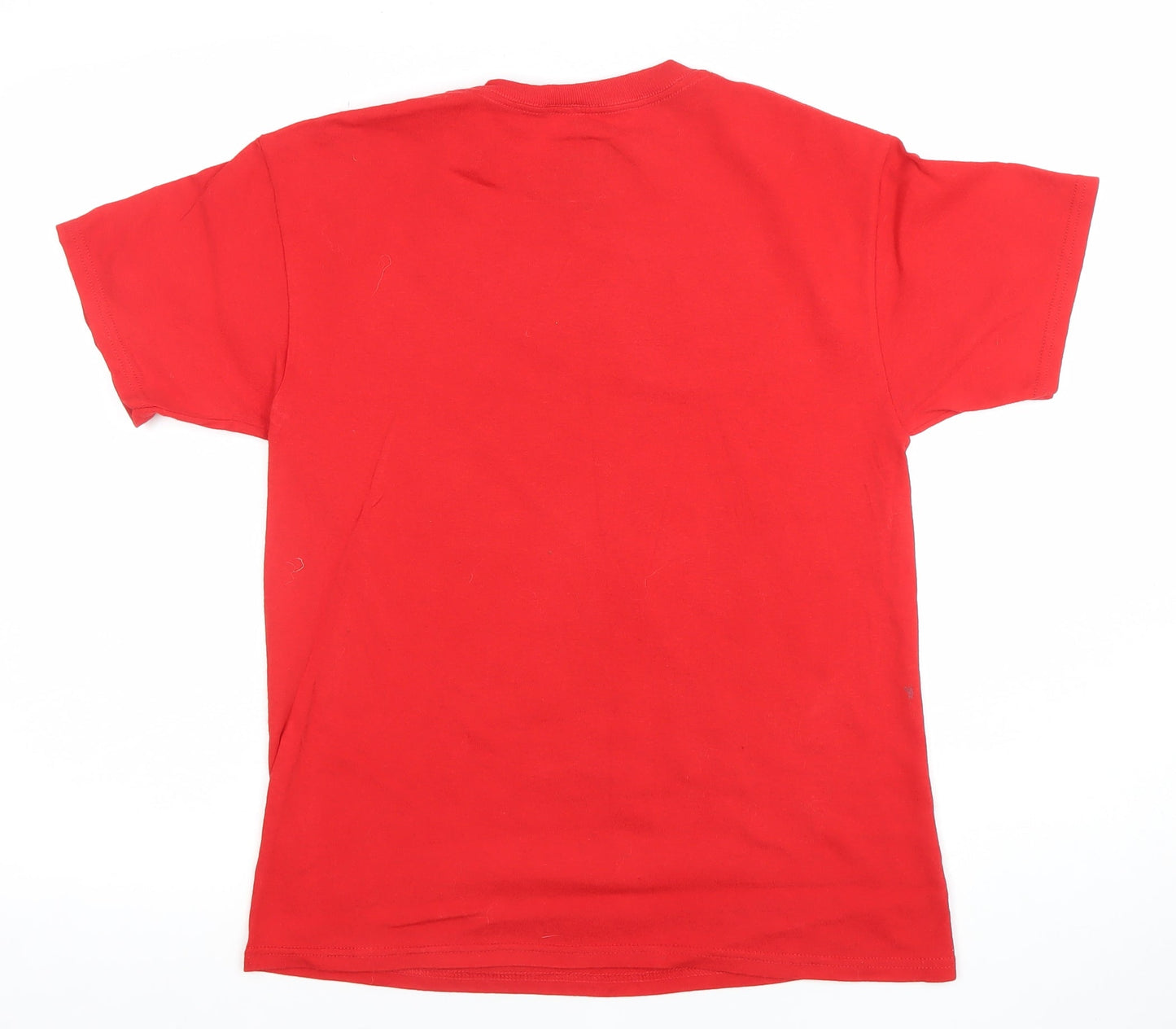 The Young & Wild Boys Red Graphic Panda Hip Hop T-Shirt Size L