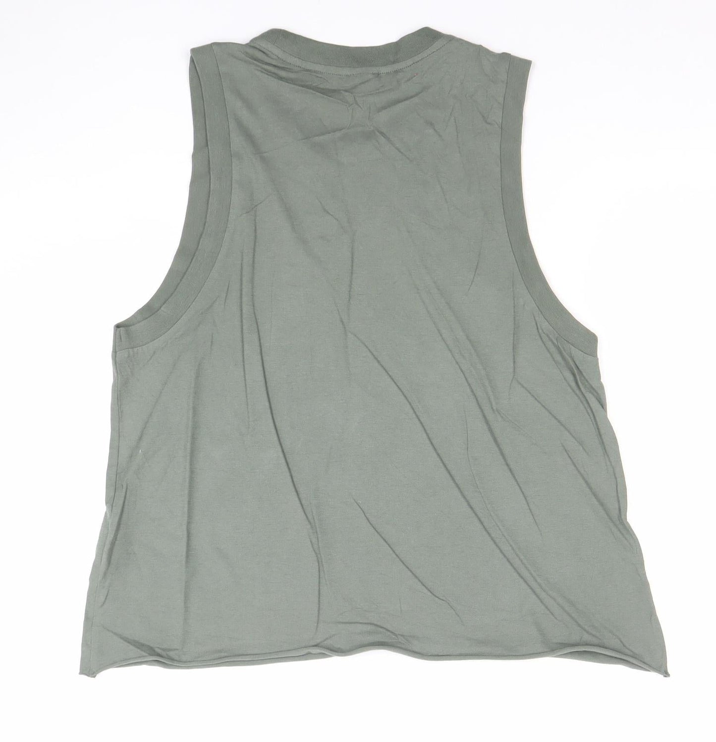 P.E Nation Women's Green Cotton Sleeveless Tank Top Size M