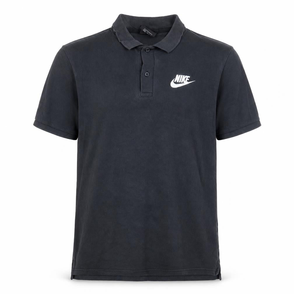 Nike Men’s Black Cotton Polo Shirt M Regular Fit Sports Casual
