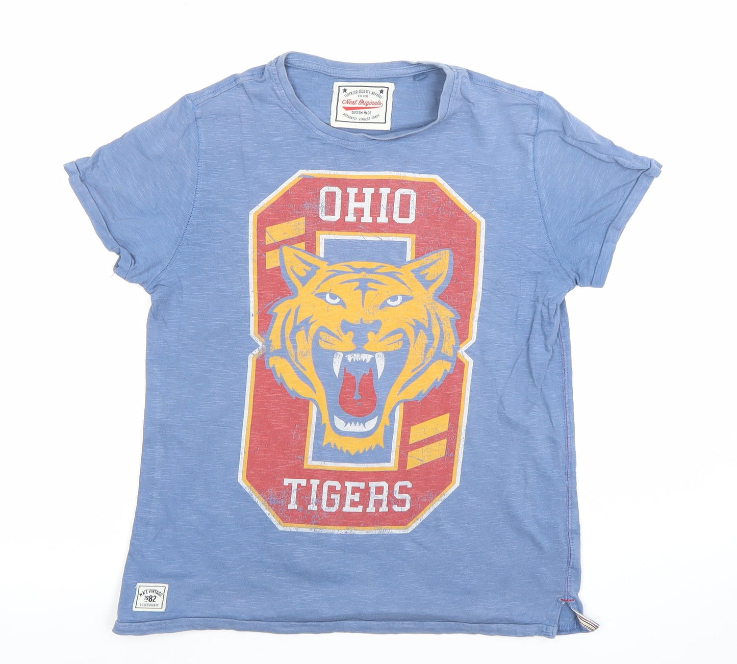 Next Boys Blue Ohio Tigers Graphic Cotton T-Shirt 10 Years