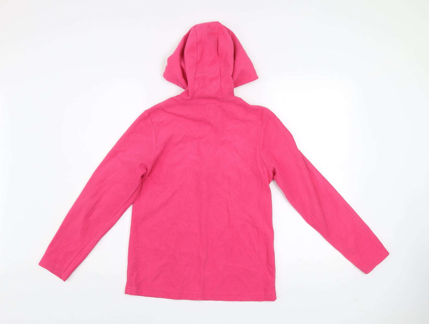 Mountain Warehouse Teens Pink Fleece Hoodie 13 Yrs 1/2 Zip