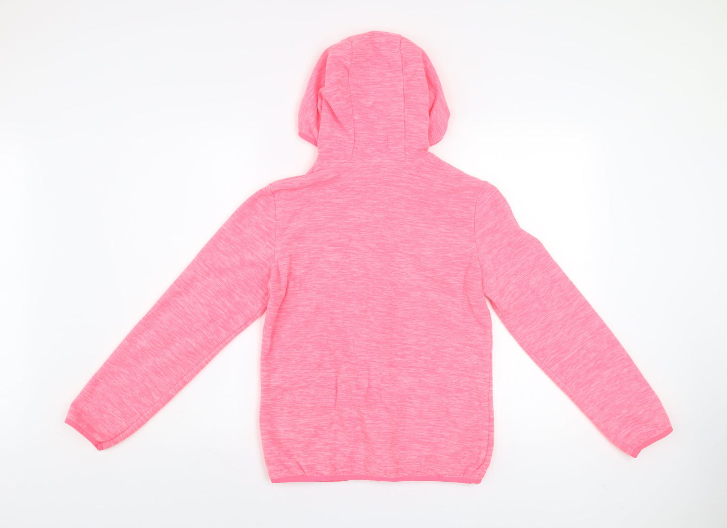 Dunnes Stores Women's Pink Hooded Full Zip Activewear Jacket Size 10