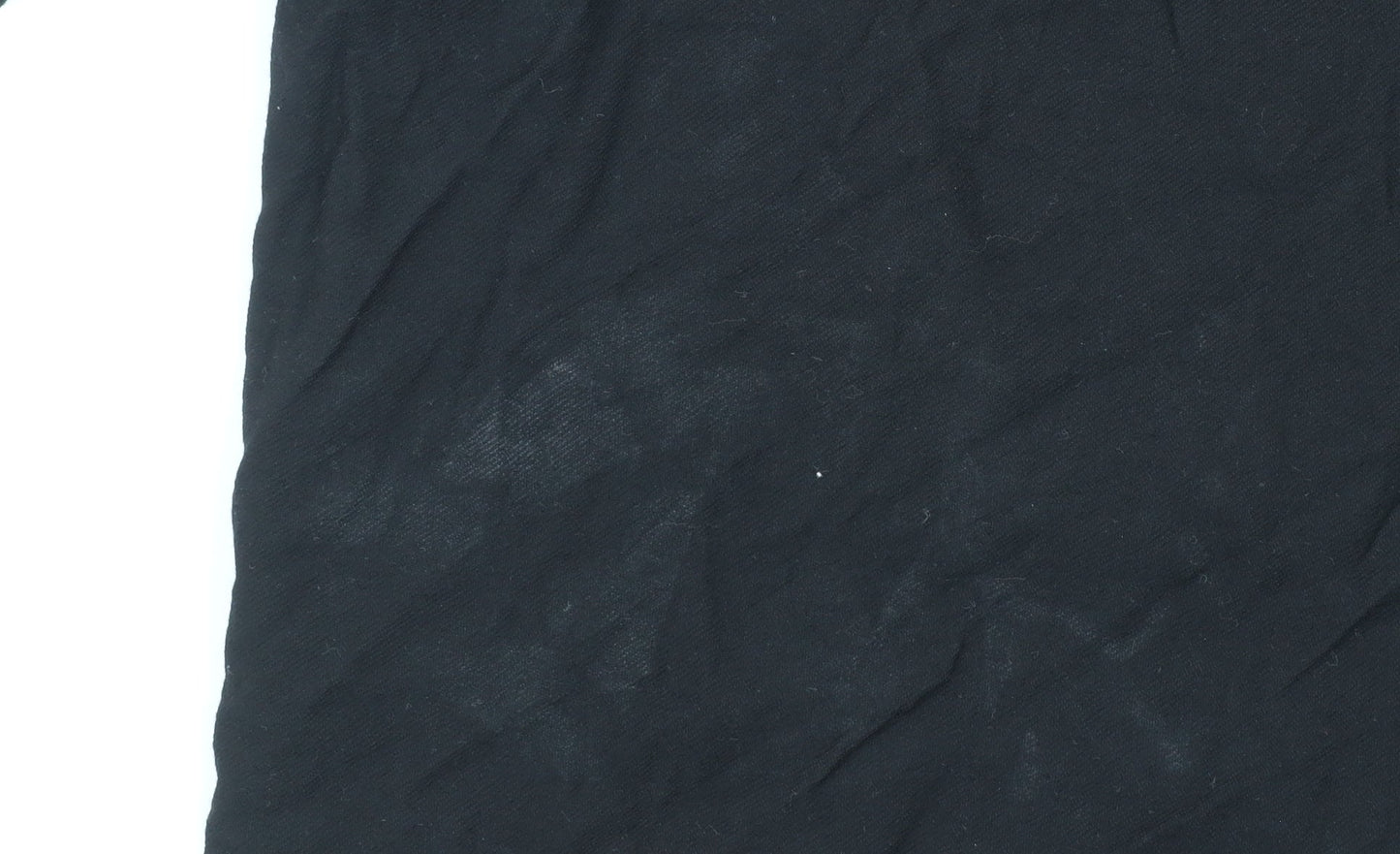 Zara Men's Black XL Short Sleeve Regular Fit Button-Up Shirt