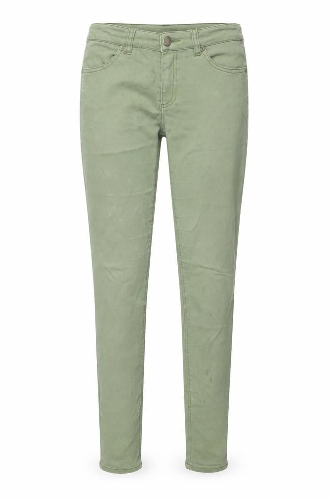 H&M Divided Womens Green Skinny Stretch Jeans Size 10