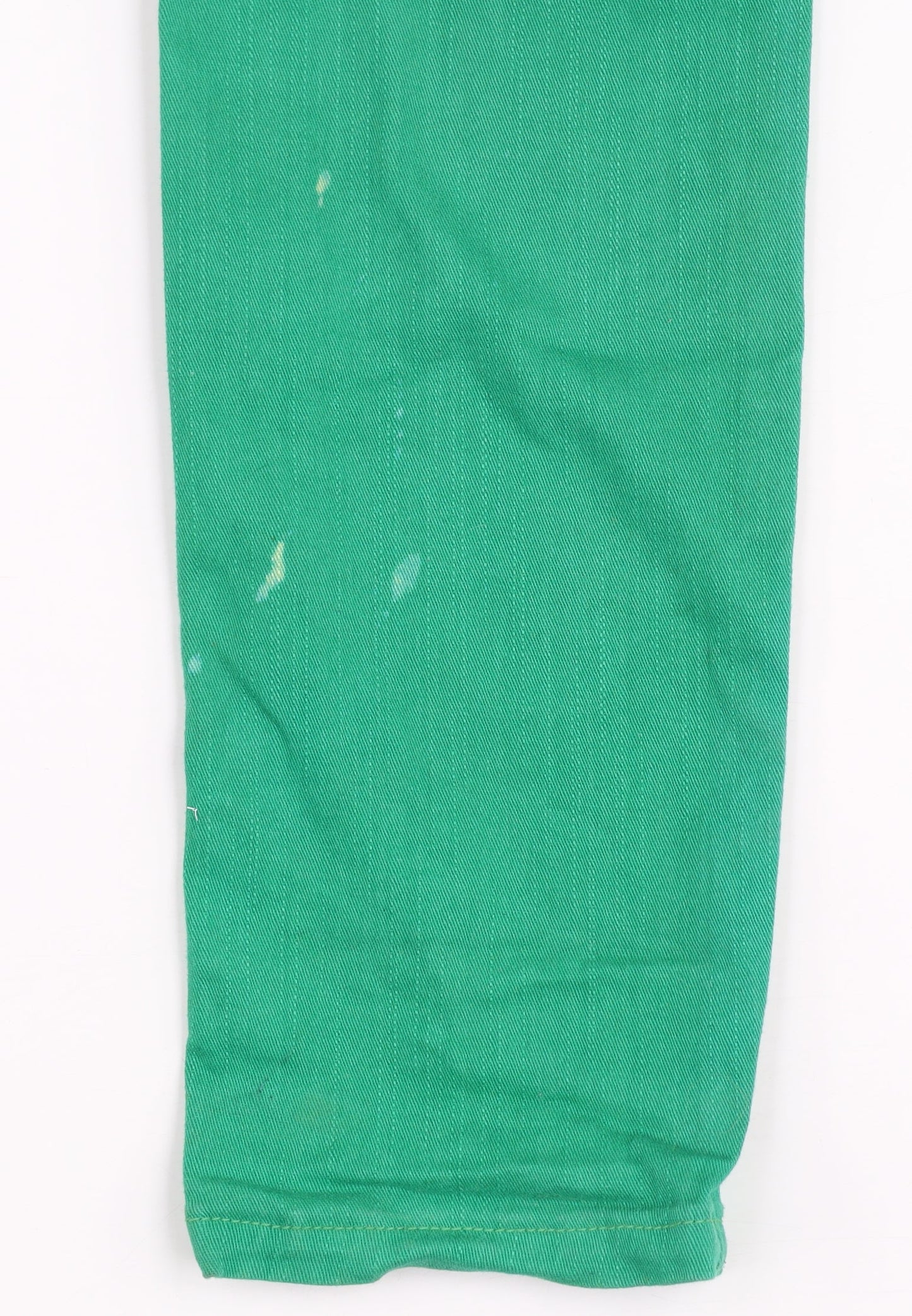 Dunnes Women Green Skinny Jeans Size 10 Stretch Denim