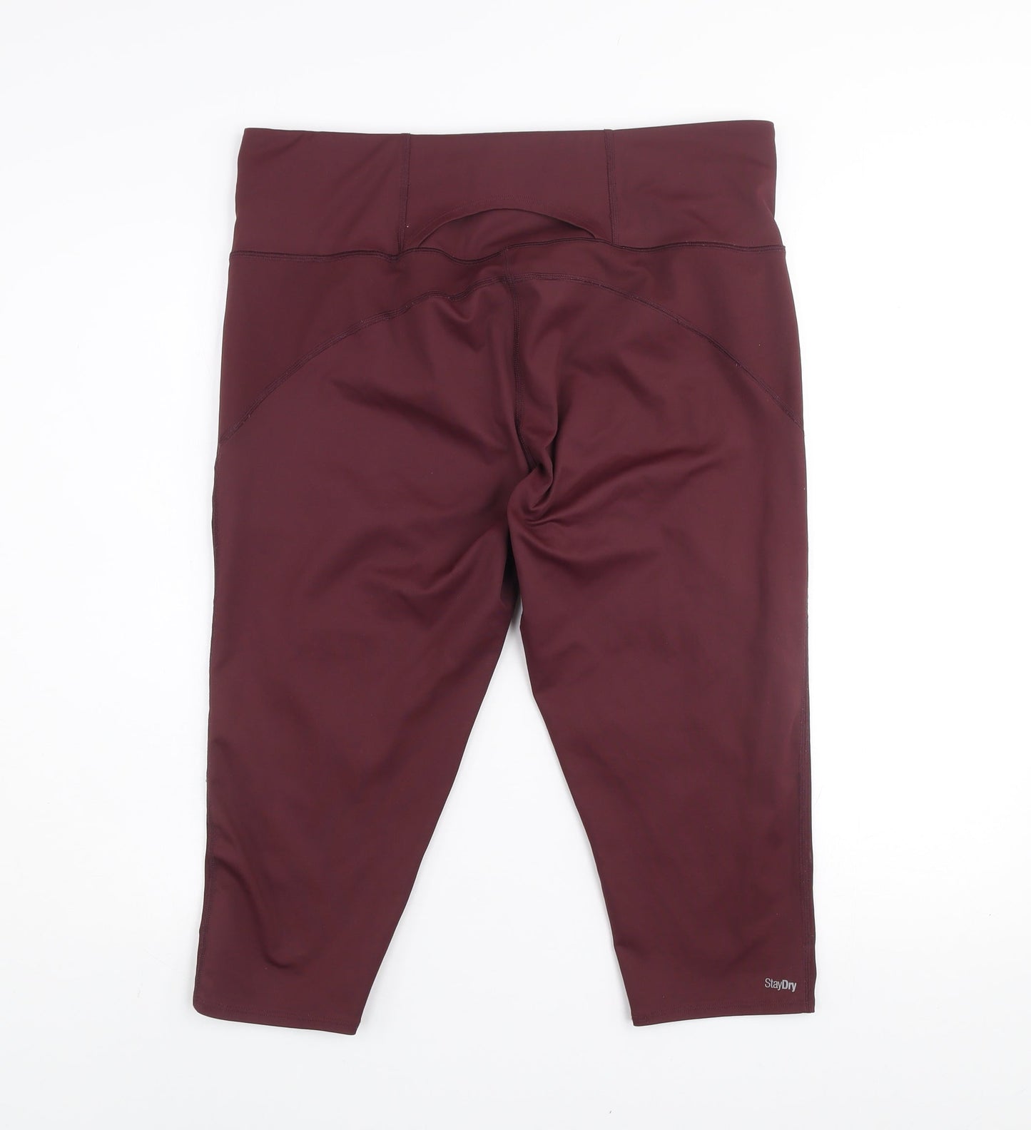 Jockey Women’s Brown XL Cropped Activewear Leggings