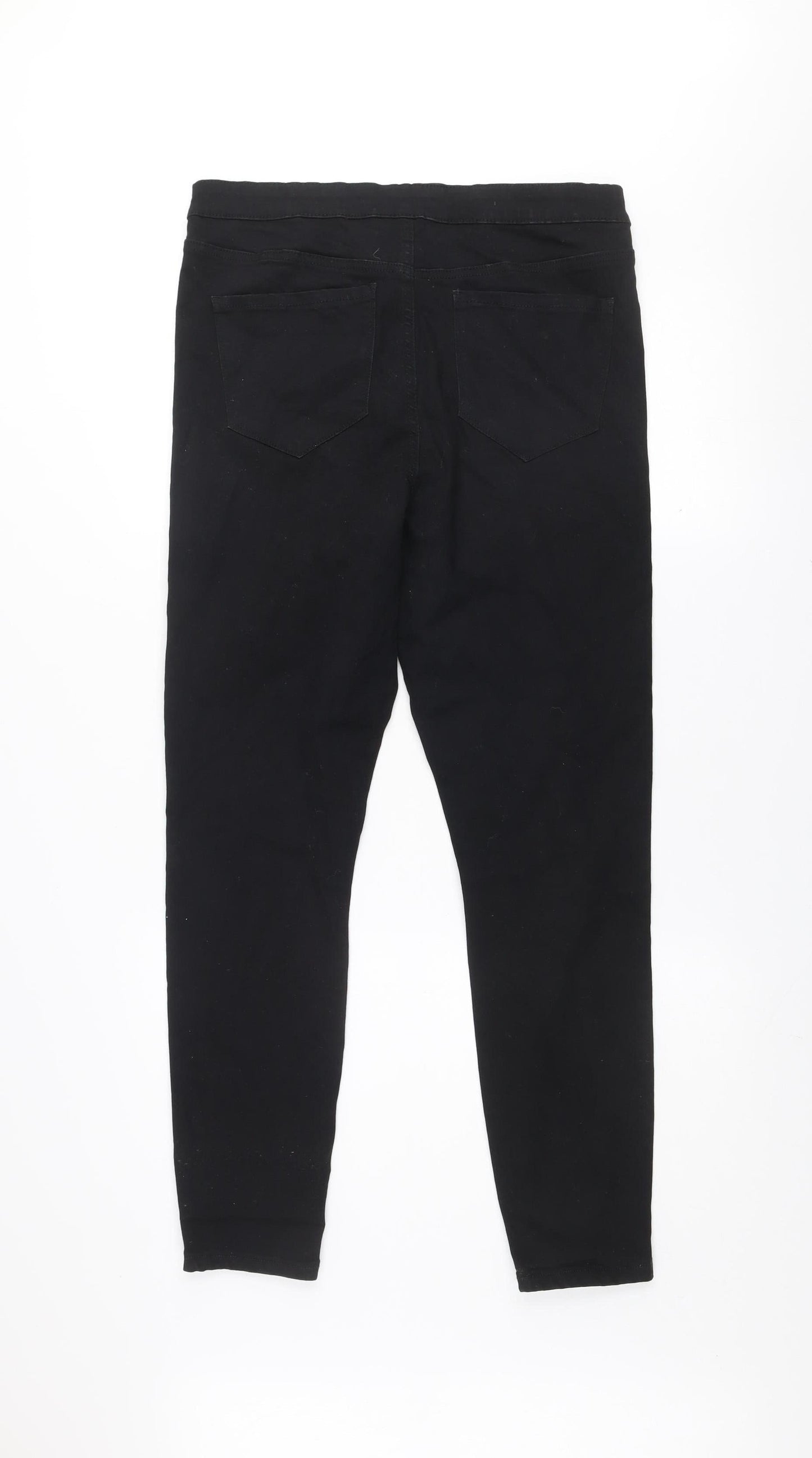 Denim Co Women's Black Skinny Jeans Size 16 Stretch Denim