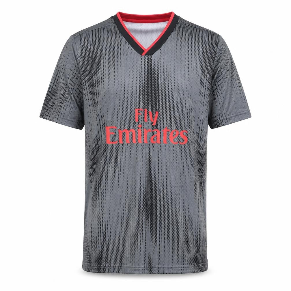 SL Benfica Men’s Grey Football Training Jersey T-Shirt S