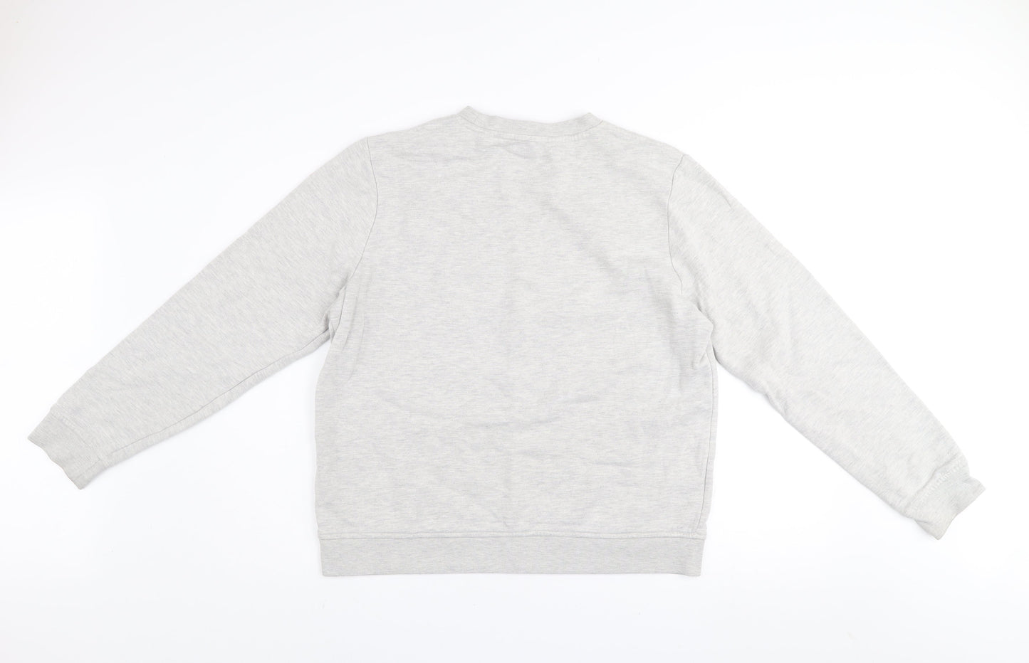 Ted Baker Women Grey Cotton Blend Pullover Sweatshirt Size 14
