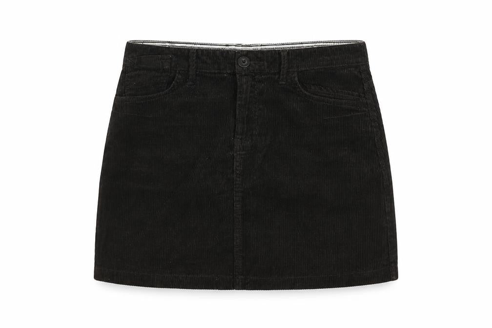 Marks & Spencer Women Brown Corduroy Short Skirt UK 10