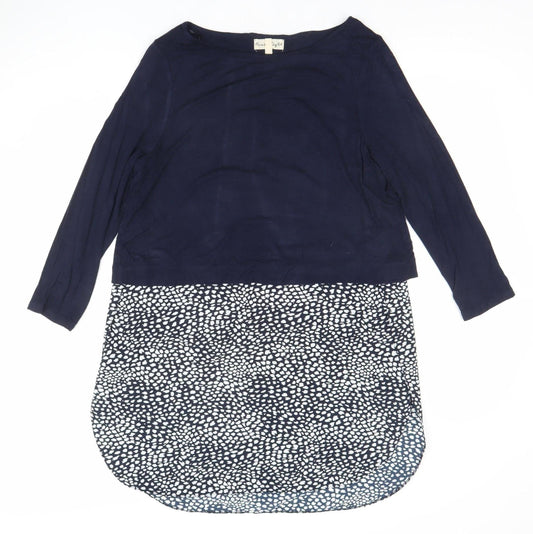 Phase Eight Women’s Blue Animal Print Shift Dress Size 12