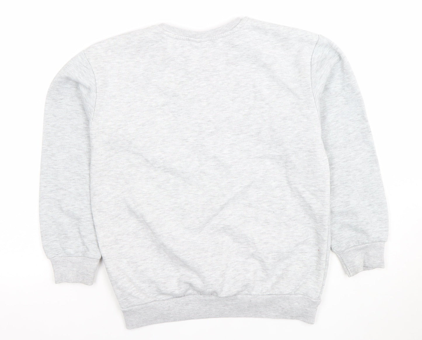 Marvel Boys Grey Sweatshirt 8 Years Pullover Graphic Print Avengers