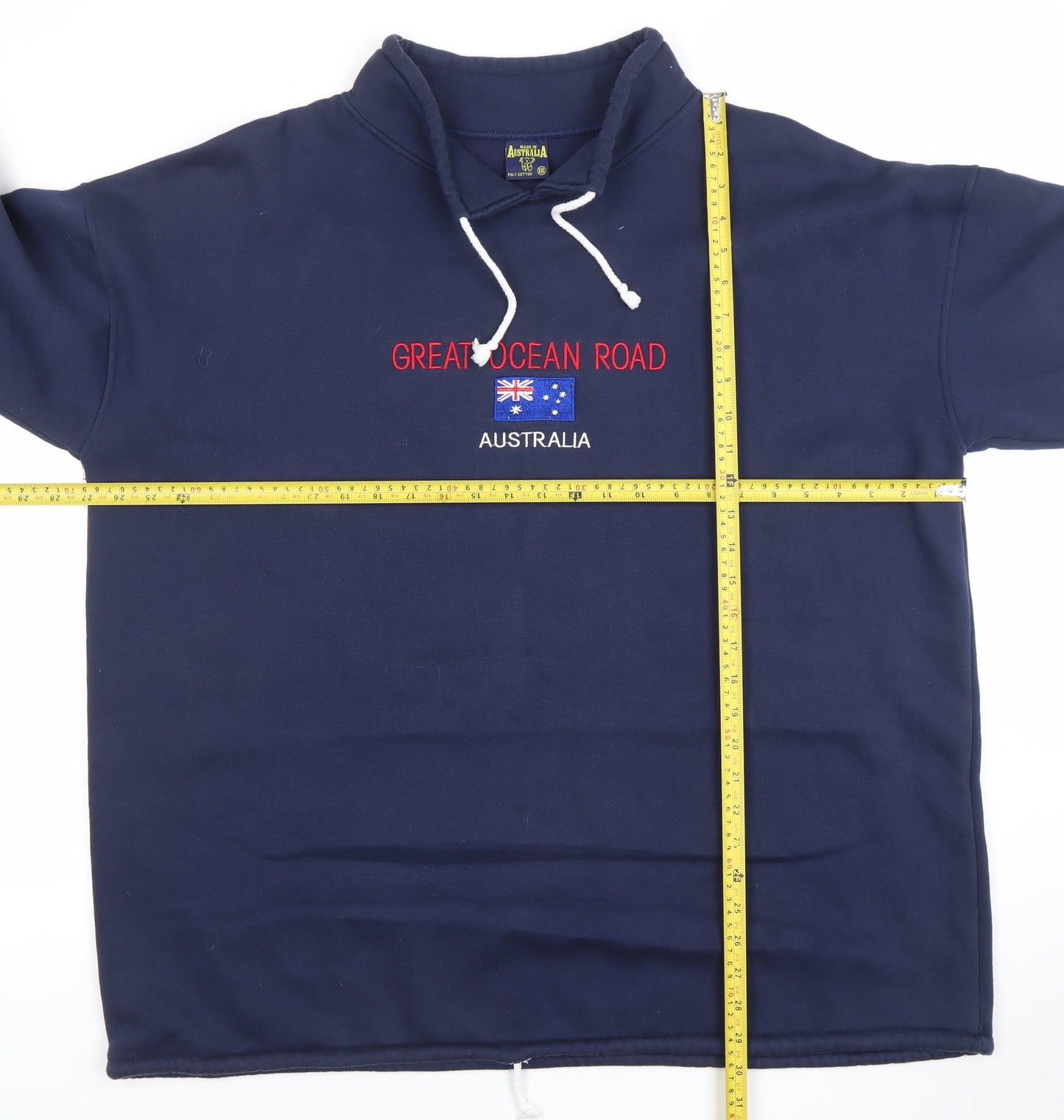 Australia Mens Blue XXL Pullover Sweatshirt Great Ocean Road