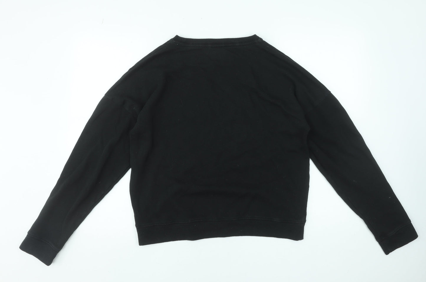 Victoria's Secret PINK Womens Black Pullover Sweatshirt Size S