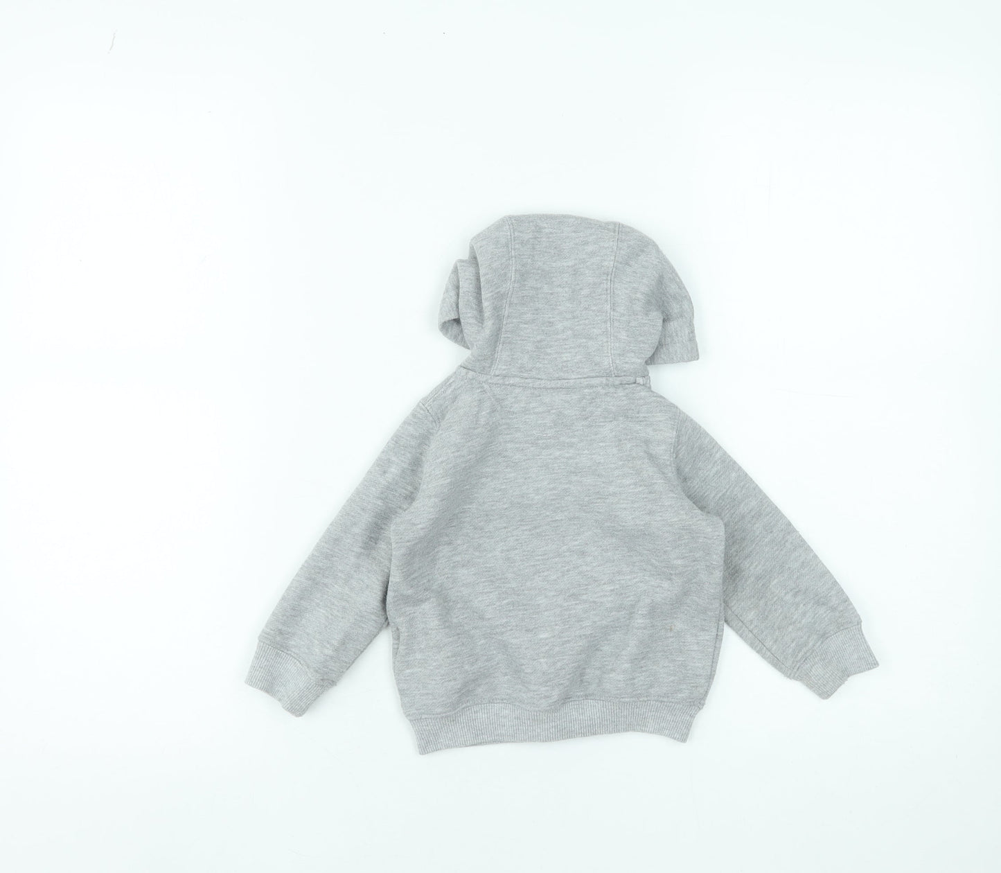 Majestic Athletic Unisex Baby Grey Hoodie 3-6 Months Polyester Cotton Zip Up
