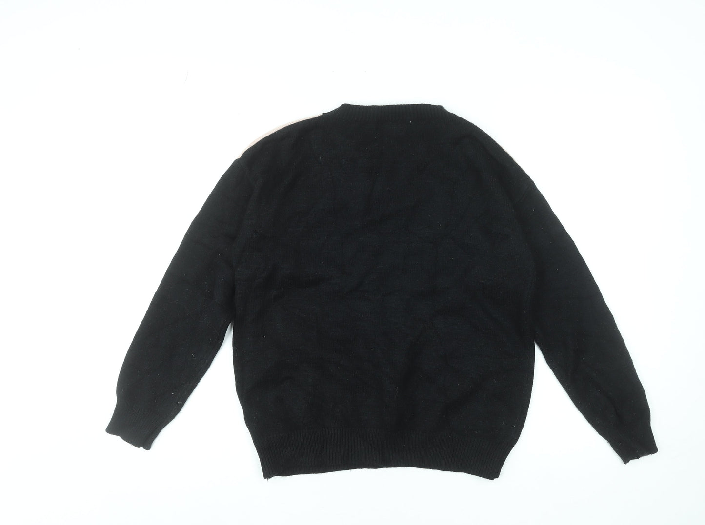 Stella Morgan Women's Black Animal Print Pullover Jumper Size 8