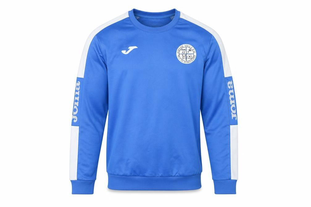 Joma Men’s Blue Crew Neck Sweatshirt Size S Sports Pullover