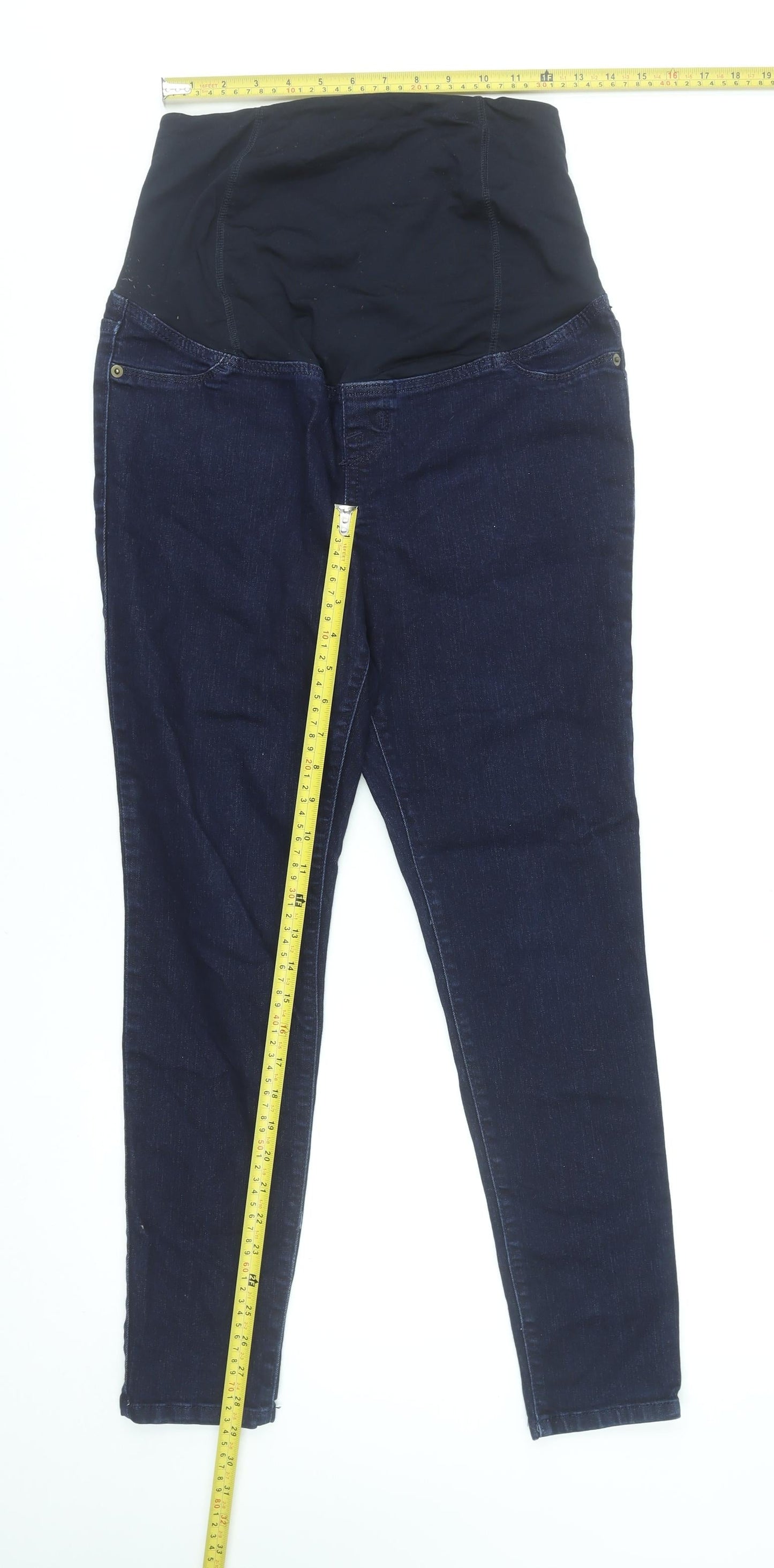Isabel Maternity Blue Jegging Jeans Women’s Size 6 High-Rise Denim