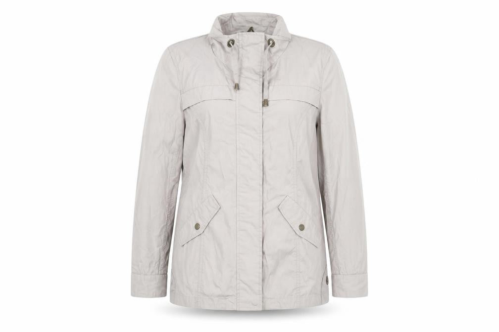 Dash Women’s Beige Casual Mid-Length Jacket Size 14