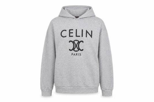 Pretty Body Women Grey Pullover Hoodie S/M Polyester Blend