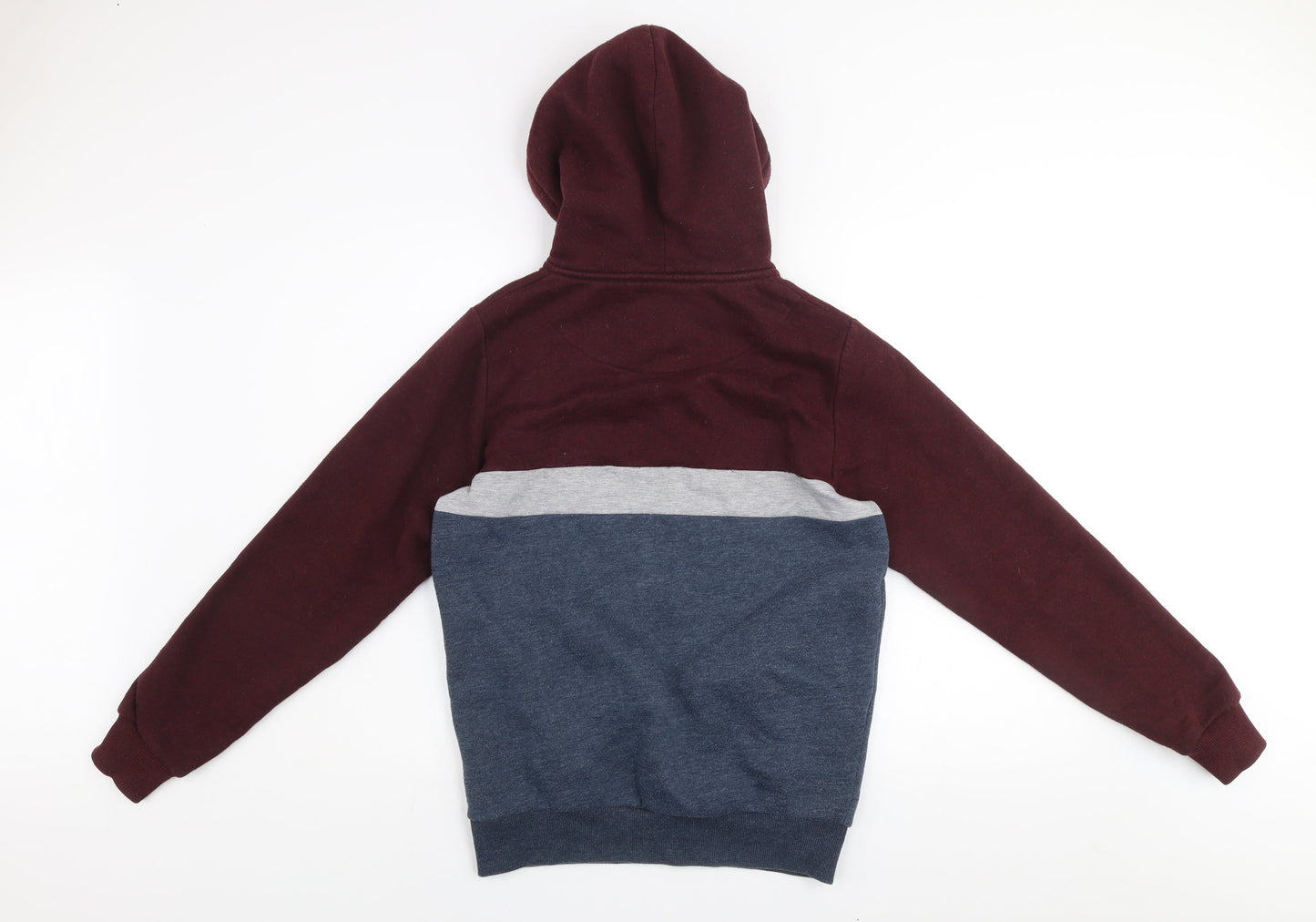 Mineral 74 Men’s Multicoloured Zip Hoodie Jacket Size S Cotton Blend