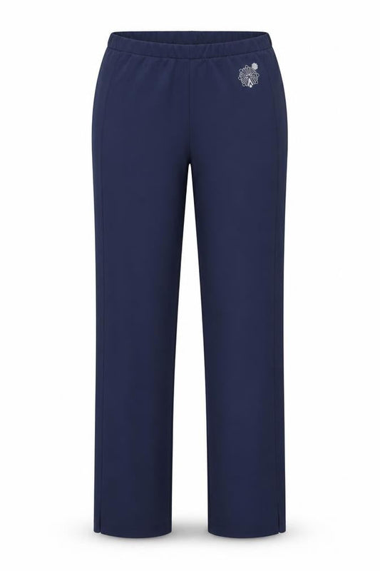 Karakal Women's Blue Cool-Tec Straight Track Pants Size S