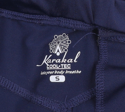 Karakal Women's Blue Cool-Tec Straight Track Pants Size S