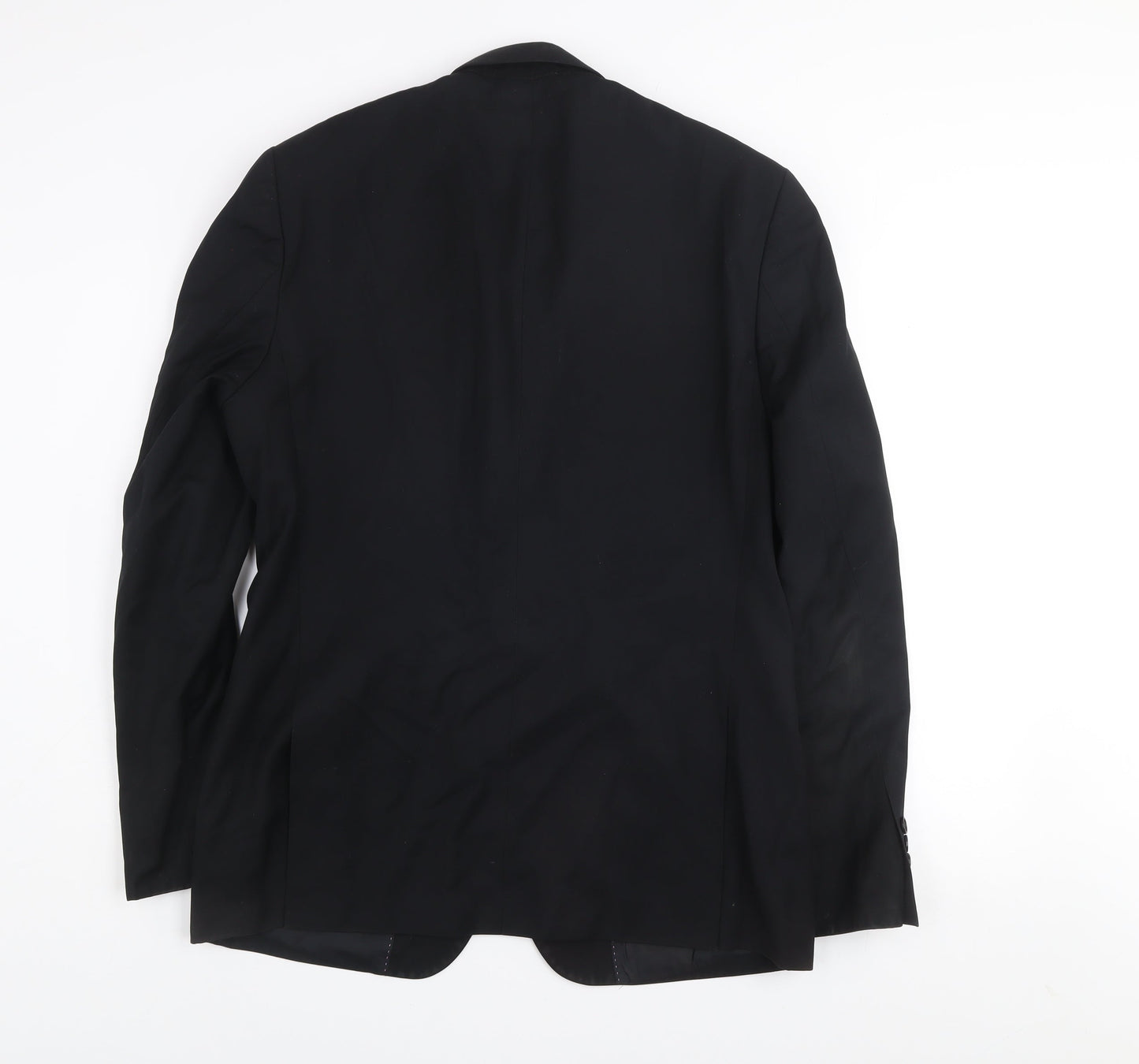 Daniel Grahame Men's Black 40L Single-Breasted Blazer Jacket