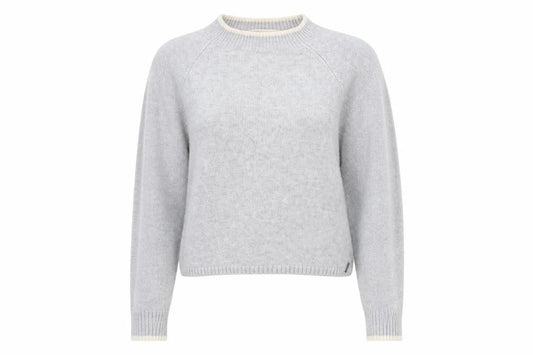Hollister Womens Grey Knit Crew Neck Pullover Jumper XS