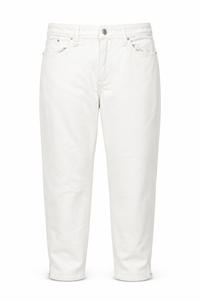 s.Oliver Women's White Slim Fit Betsy Jeans Size 16