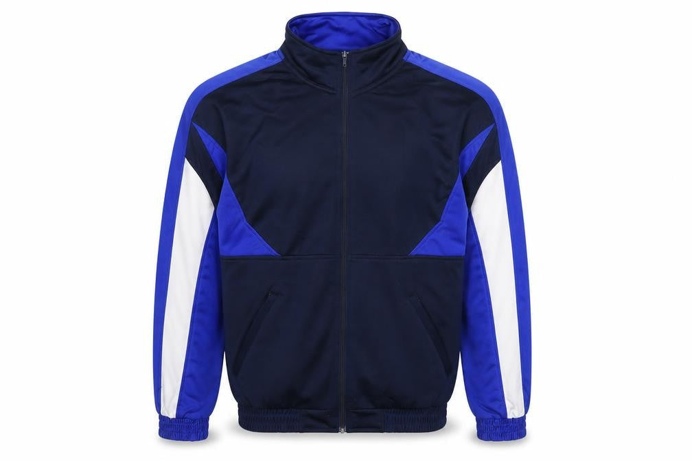 Total Sport Men's Blue Full Zip Lightweight Track Jacket Size M