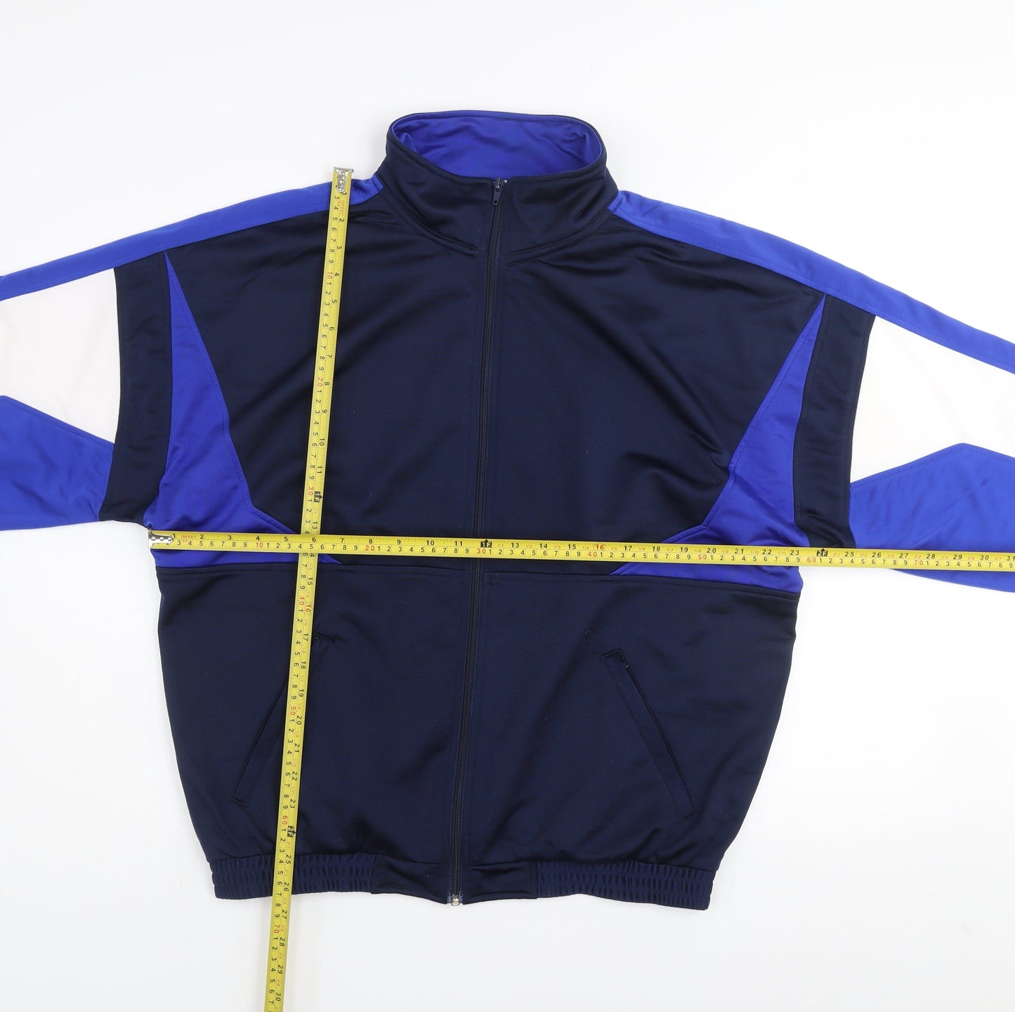 Total Sport Men's Blue Full Zip Lightweight Track Jacket Size M