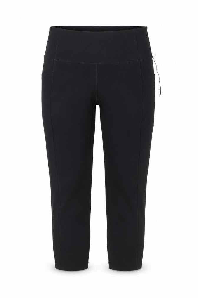 Calvin Klein Womens Black Capri Leggings M Gym Training Stretch