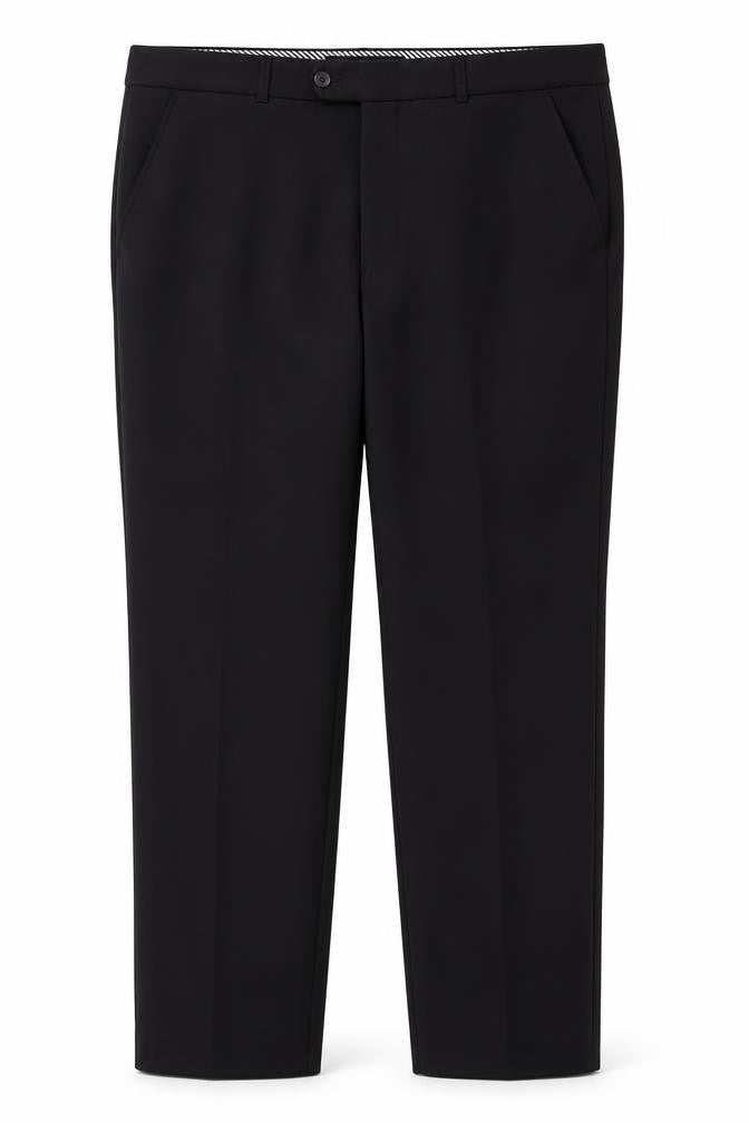 St. Bernard for Dunnes Stores Men's Black 38in Regular Fit Dress Pants