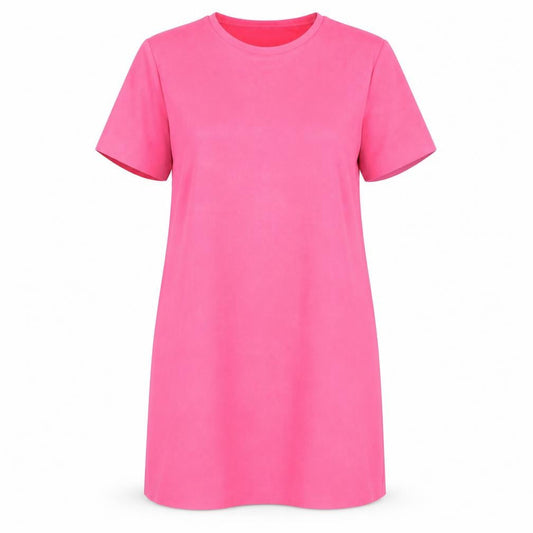 ZARA Women Pink Short Sleeve Shift Dress Size 12