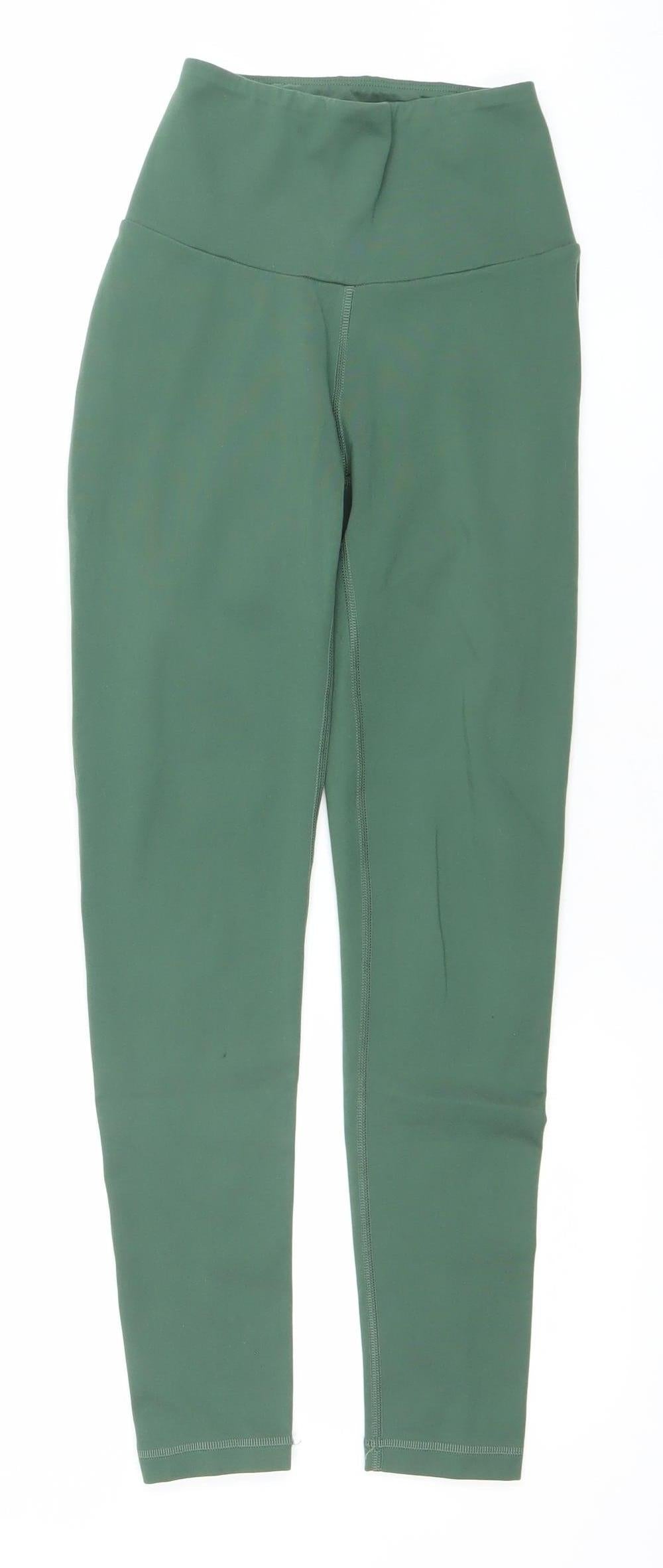 Adidas Women's Green XS Aeroknit Activewear Leggings