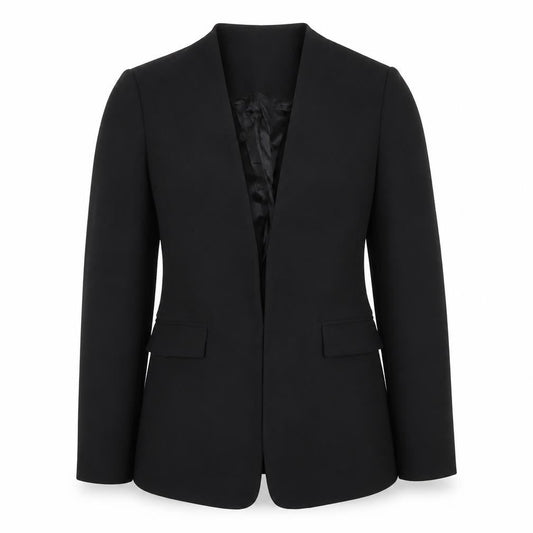 Zara Basic Women's Black Slim Fit Tailored Blazer Size S